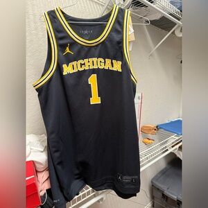 NWT Jordan Michigan Retro Jersey
